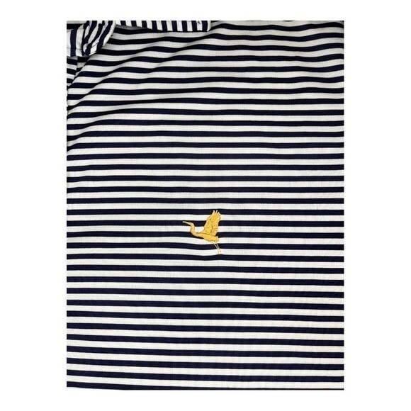 RLX‎ Ralph Lauren Performance Golf Blue/White Striped Mens Polo - Size M - Picture 5 of 9